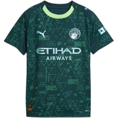 PUMA Maillot Manchester City Fourth 2025/2026 Junior 14 Ans unisex - Publicité PUMA Maillot Manchester City Fourth 2025/2026 Junior 14 Ans unisex - Publicité