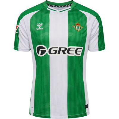 HUMMEL Maillot Real Betis Domicile 2025/2026 XXL male - Publicité HUMMEL Maillot Real Betis Domicile 2025/2026 XXL male - Publicité