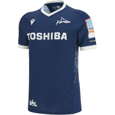 Maillot Sale Sharks Domicile 25/26 - Macron XL male - Publicité Maillot Sale Sharks Domicile 25/26 - Macron XL male - Publicité