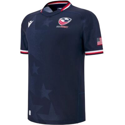 Maillot USA Rugby Domicile 25-26 Macron M male - Publicité Maillot USA Rugby Domicile 25-26 Macron M male - Publicité
