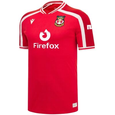 Maillot Wrexham Afc Domicile 26/27 - Macron M male - Publicité Maillot Wrexham Afc Domicile 26/27 - Macron M male - Publicité
