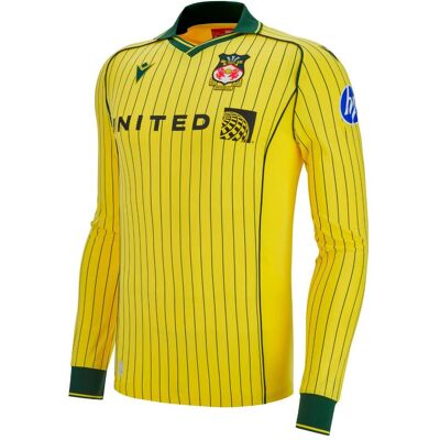 MACRON Maillot Wrexham AFC Extérieur Manches Longues 2025/2026 XL male - Publicité MACRON Maillot Wrexham AFC Extérieur Manches Longues 2025/2026 XL male - Publicité