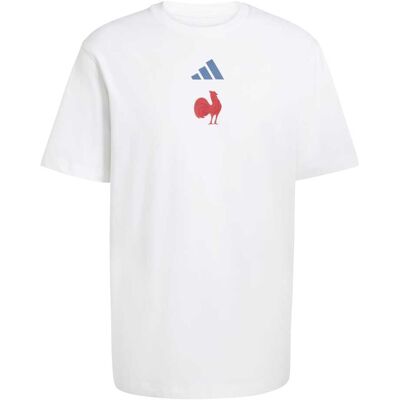 T-shirt blanc Adidas FFR XXL male - Publicité T-shirt blanc Adidas FFR XXL male - Publicité
