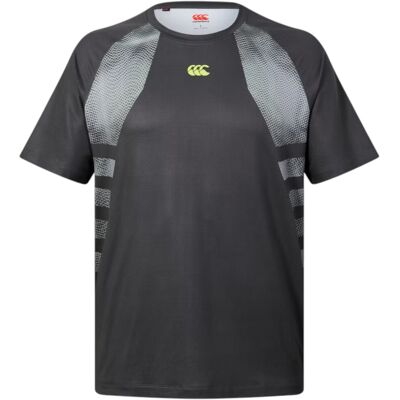 T-Shirt d'Entraînement Tempo+ Gris - Canterbury XL male - Publicité T-Shirt d'Entraînement Tempo+ Gris - Canterbury XL male - Publicité