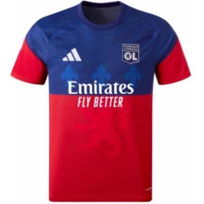 ADIDAS T-Shirt Olympique Lyonnais Pré-Match 2026/2027 XL male - Publicité ADIDAS T-Shirt Olympique Lyonnais Pré-Match 2026/2027 XL male - Publicité