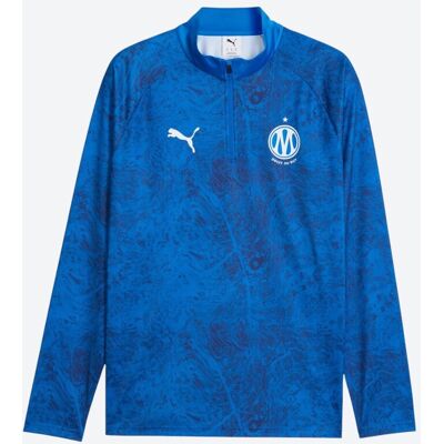 OLYMPIQUE DE MARSEILLE Training Top OM Pré-Match Bleu Royal XL male - Publicité OLYMPIQUE DE MARSEILLE Training Top OM Pré-Match Bleu Royal XL male - Publicité