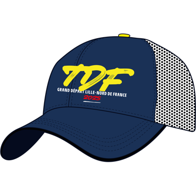 Casquette Tour De France 2025 Grand Depart male - Publicité Casquette Tour De France 2025 Grand Depart male - Publicité