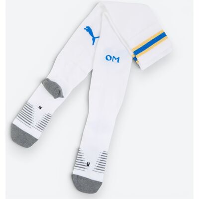 OLYMPIQUE DE MARSEILLE Chaussette OM Domicile 26/27 31/34 male - Publicité OLYMPIQUE DE MARSEILLE Chaussette OM Domicile 26/27 31/34 male - Publicité