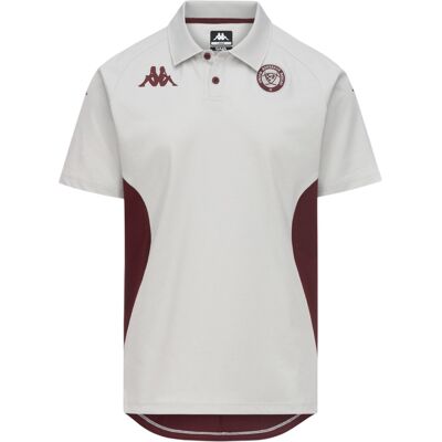 Polo Union Bordeaux Bègles Lifestyle Gris 26/27 - Kappa XL male - Publicité Polo Union Bordeaux Bègles Lifestyle Gris 26/27 - Kappa XL male - Publicité