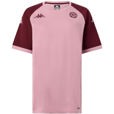 T-Shirt d'Entraînement Union Bordeaux-Bègles Rose 25/26 - Kappa XXL male - Publicité T-Shirt d'Entraînement Union Bordeaux-Bègles Rose 25/26 - Kappa XXL male - Publicité