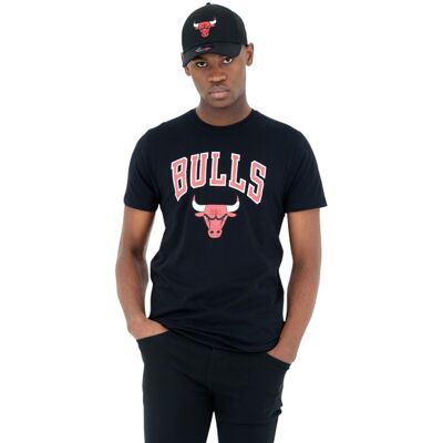 T-shirt manches courtes New era Chicago Bulls noir S male - Publicité T-shirt manches courtes New era Chicago Bulls noir S male - Publicité