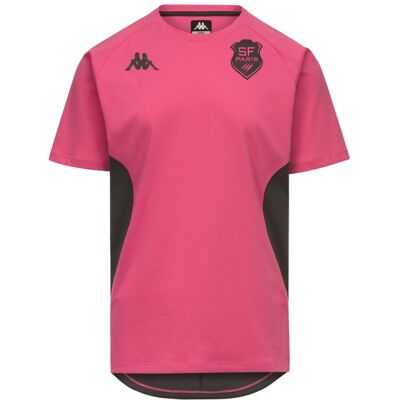T-Shirt Sortie SF Paris 26/27 Rose - Kappa XXXXL male - Publicité T-Shirt Sortie SF Paris 26/27 Rose - Kappa XXXXL male - Publicité