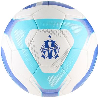 OLYMPIQUE DE MARSEILLE Ballon OM King Bleu/Blanc male - Publicité OLYMPIQUE DE MARSEILLE Ballon OM King Bleu/Blanc male - Publicité