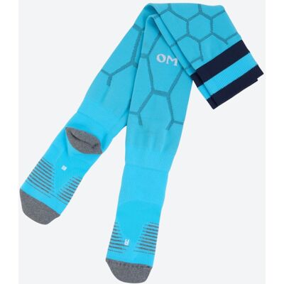 OLYMPIQUE DE MARSEILLE Chaussette OM Gardien Bleu 26/27 31/34 male - Publicité OLYMPIQUE DE MARSEILLE Chaussette OM Gardien Bleu 26/27 31/34 male - Publicité