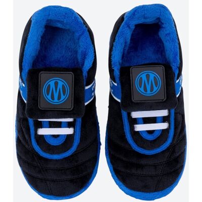 OLYMPIQUE DE MARSEILLE Chausson OM Noir/Bleu Junior 31 unisex - Publicité OLYMPIQUE DE MARSEILLE Chausson OM Noir/Bleu Junior 31 unisex - Publicité