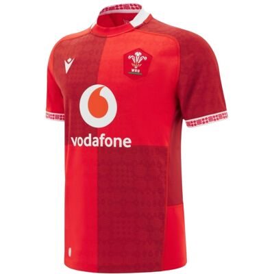 Maillot Pays de Galles Rugby Domicile 25/26 - Macron XXXL male - Publicité Maillot Pays de Galles Rugby Domicile 25/26 - Macron XXXL male - Publicité