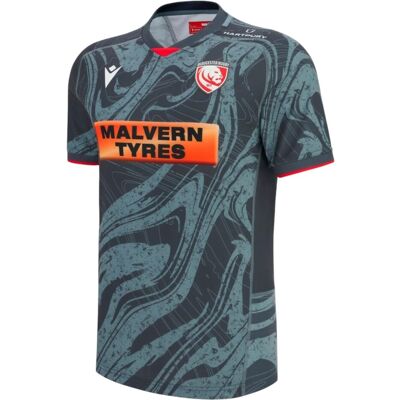 Maillot Gloucester Rugby Third 25/26 - Macron XXL male - Publicité Maillot Gloucester Rugby Third 25/26 - Macron XXL male - Publicité