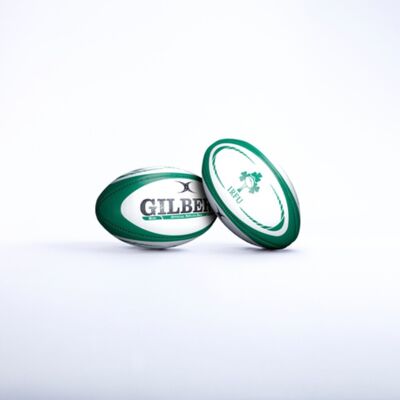 GILBERT Mini Ballon Rugby Irlande Non renseigné male - Publicité GILBERT Mini Ballon Rugby Irlande Non renseigné male - Publicité