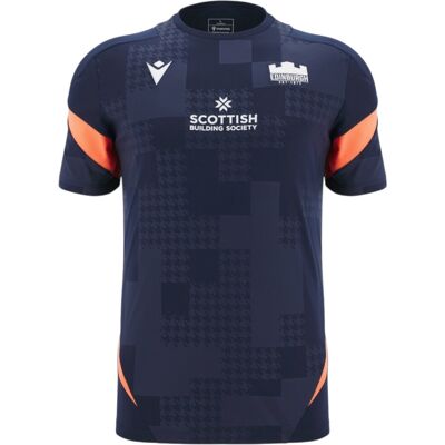 T-Shirt d'Entraînement Edimbourg Rugby Noir 25/26 - Macron S male - Publicité T-Shirt d'Entraînement Edimbourg Rugby Noir 25/26 - Macron S male - Publicité