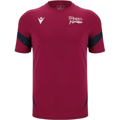 T-Shirt d'Entraînement Sale Sharks Noir 25/26 - Macron XXXL male - Publicité T-Shirt d'Entraînement Sale Sharks Noir 25/26 - Macron XXXL male - Publicité