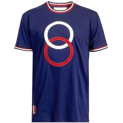 T-shirt France 1906 Bleu Marine Ellis Rugby XXXL male - Publicité T-shirt France 1906 Bleu Marine Ellis Rugby XXXL male - Publicité