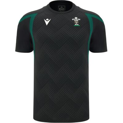 T-Shirt Pays de Galles d'Entraînement 26/27 - Macron S male - Publicité T-Shirt Pays de Galles d'Entraînement 26/27 - Macron S male - Publicité