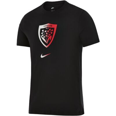 T-Shirt Rugby Club Toulonnais Logo Noir 26/27 - Nike XXXL male - Publicité T-Shirt Rugby Club Toulonnais Logo Noir 26/27 - Nike XXXL male - Publicité