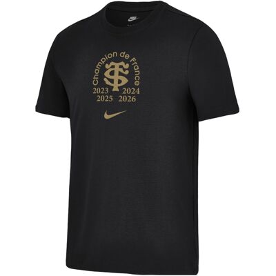 T-Shirt Stade Toulousain 4x Champion de France 25/26 - Nike S male - Publicité T-Shirt Stade Toulousain 4x Champion de France 25/26 - Nike S male - Publicité