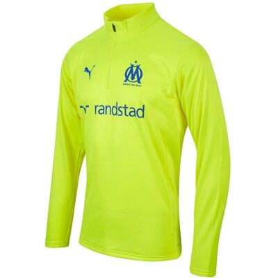 OLYMPIQUE DE MARSEILLE Hybrid Top Training Pro Jaune OM XL male - Publicité OLYMPIQUE DE MARSEILLE Hybrid Top Training Pro Jaune OM XL male - Publicité