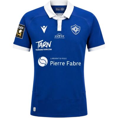 Maillot Castres Olympique Domicile 26/27 - Macron L male - Publicité Maillot Castres Olympique Domicile 26/27 - Macron L male - Publicité