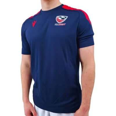 Maillot d'entraînement USA Rugby Macron M male - Publicité Maillot d'entraînement USA Rugby Macron M male - Publicité