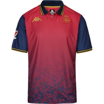 KAPPA Maillot Deportivo La Corogne Extérieur 2025/2026 XXL male - Publicité KAPPA Maillot Deportivo La Corogne Extérieur 2025/2026 XXL male - Publicité