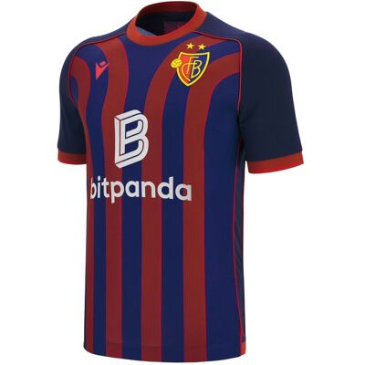 MACRON Maillot FC Bâle Domicile 2025/2026 XXL male - Publicité MACRON Maillot FC Bâle Domicile 2025/2026 XXL male - Publicité
