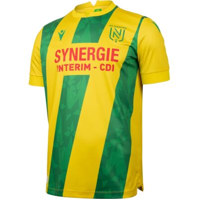 MACRON Maillot FC Nantes Domicile 2024/2025 Junior XL unisex - Publicité MACRON Maillot FC Nantes Domicile 2024/2025 Junior XL unisex - Publicité