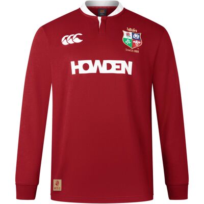 Maillot Manches Longues Lions Britanniques Unisexe Rouge Canterbury XXL male - Publicité Maillot Manches Longues Lions Britanniques Unisexe Rouge Canterbury XXL male - Publicité