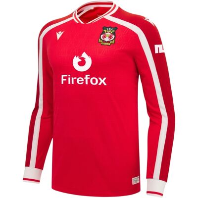 Maillot Manches Longues Wrexham Afc Domicile 26/27 - Macron L male - Publicité Maillot Manches Longues Wrexham Afc Domicile 26/27 - Macron L male - Publicité