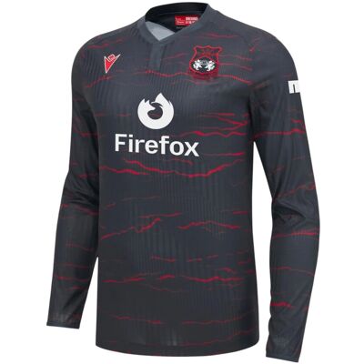 MACRON Maillot Manches Longues Wrexham Extérieur 2026/2027 XL male - Publicité MACRON Maillot Manches Longues Wrexham Extérieur 2026/2027 XL male - Publicité