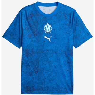 OLYMPIQUE DE MARSEILLE Maillot OM Pré-Match Bleu Royal XL male - Publicité OLYMPIQUE DE MARSEILLE Maillot OM Pré-Match Bleu Royal XL male - Publicité