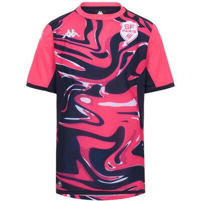 Maillot Pré-Match SF Paris - Kappa L male - Publicité Maillot Pré-Match SF Paris - Kappa L male - Publicité
