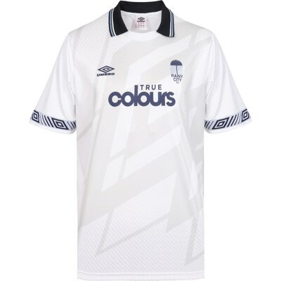 Maillot Umbro Taped Football Blanc L male - Publicité Maillot Umbro Taped Football Blanc L male - Publicité
