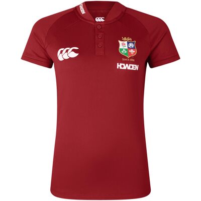 Polo Lions Britanniques Rouge Canterbury S male - Publicité Polo Lions Britanniques Rouge Canterbury S male - Publicité