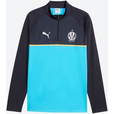 OLYMPIQUE DE MARSEILLE Training Top OM Pré-Match Bicolore L male - Publicité OLYMPIQUE DE MARSEILLE Training Top OM Pré-Match Bicolore L male - Publicité