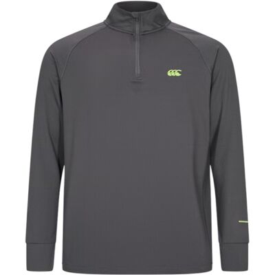 Veste d'Entraînement 1/4 Zip Tempo+ Gris - Canterbury XL male - Publicité Veste d'Entraînement 1/4 Zip Tempo+ Gris - Canterbury XL male - Publicité