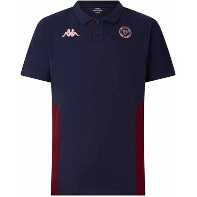 Polo Lifestyle Union Bordeaux-Bègles Bleu 25/26 - Kappa S male - Publicité Polo Lifestyle Union Bordeaux-Bègles Bleu 25/26 - Kappa S male - Publicité