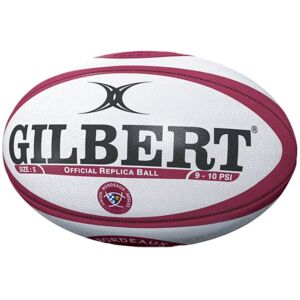 GILBERT Ballon Rugby Union Bordeaux-Bègles Taille 5 Non renseigné male - Publicité GILBERT Ballon Rugby Union Bordeaux-Bègles Taille 5 Non renseigné male - Publicité