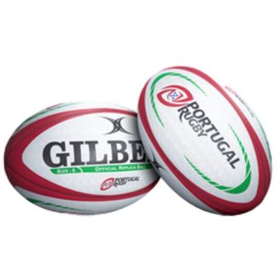 Ballon Rugby Replica Portugal Taille 5 Gilbert Non renseigné male - Publicité Ballon Rugby Replica Portugal Taille 5 Gilbert Non renseigné male - Publicité