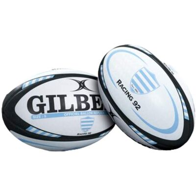 Ballon Rugby Réplica Racing 92 Taille 5 Gilbert Non renseigné male - Publicité Ballon Rugby Réplica Racing 92 Taille 5 Gilbert Non renseigné male - Publicité