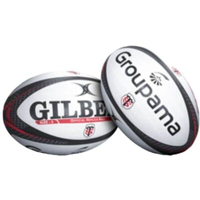 GILBERT Ballon Rugby Stade Toulousain Taille 5 Non renseigné male - Publicité GILBERT Ballon Rugby Stade Toulousain Taille 5 Non renseigné male - Publicité