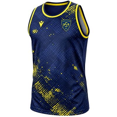 Débardeur ASM Clermont d'Entraînement 26/27 - Macron L male - Publicité Débardeur ASM Clermont d'Entraînement 26/27 - Macron L male - Publicité