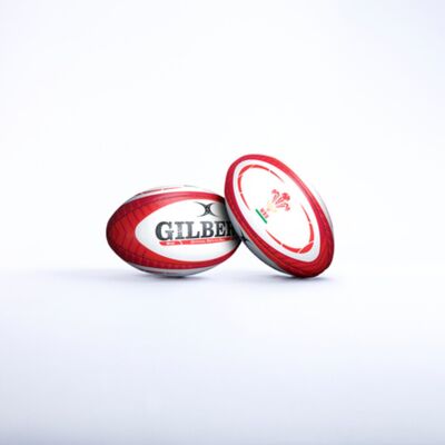 GILBERT Mini Ballon Rugby Pays de Galles Non renseigné male - Publicité GILBERT Mini Ballon Rugby Pays de Galles Non renseigné male - Publicité